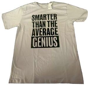 NWT The Children’s Place Smarter Than The Average Genius Boys Shirt Size XL (14)